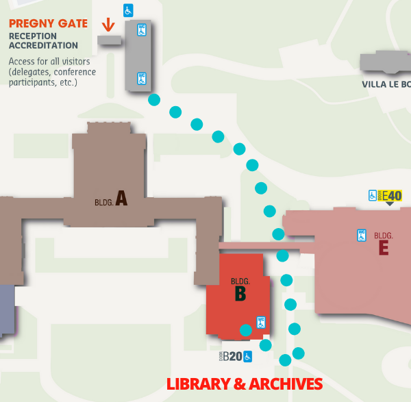Library Access Map