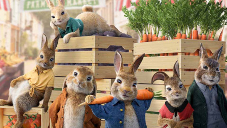 Peter Rabbit and his friends