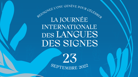 International Day of Sign Languages 2022