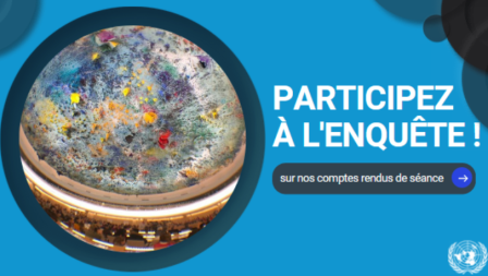 Plafond coloré de la célèbre Salle de l'Alliance des Civilisations au Palais des Nations 