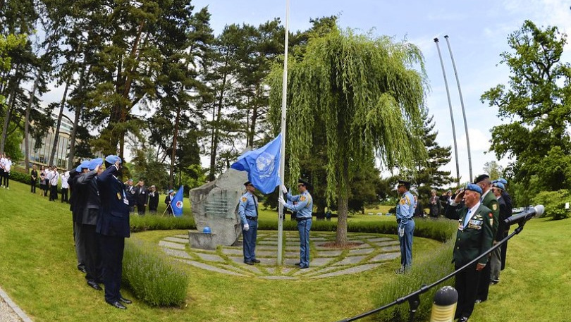 Participants during the Commemoration of the International Day of United Nations Peacekeepers