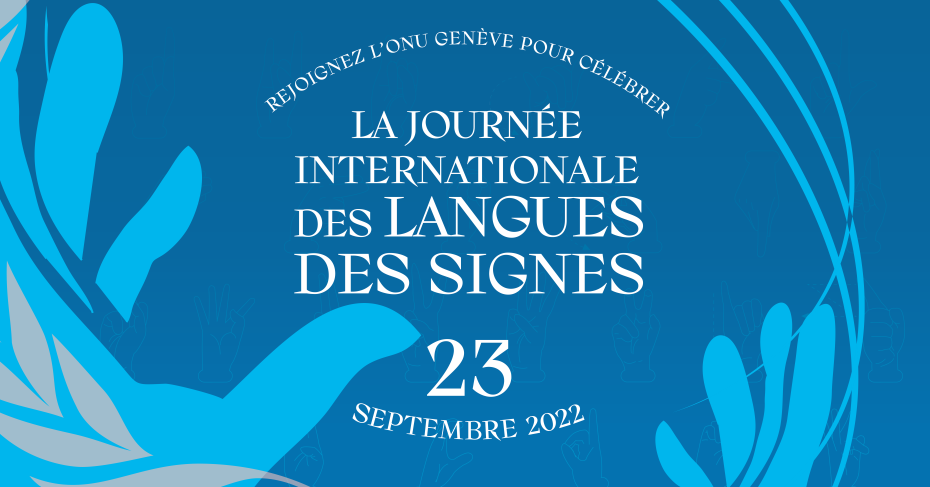 International Day of Sign Languages 2022