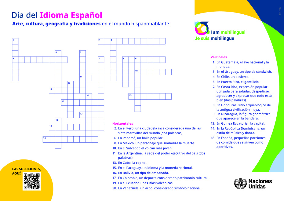 Crosswords in Spanish