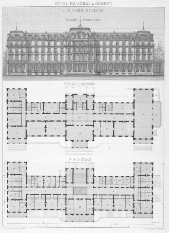 Palais Wilson Plans