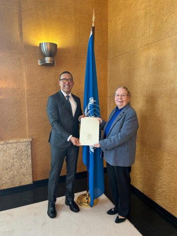 Belize - new Permanent Representative - 2026