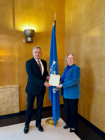 NOUVEAU REPRÉSENTANT PERMANENT DE LA RÉPUBLIQUE SLOVAQUE 