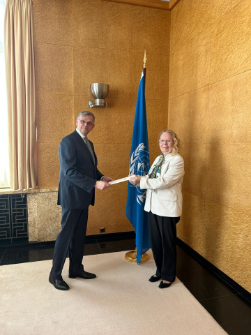 nouveau Représentant permanent de la Lituanie 