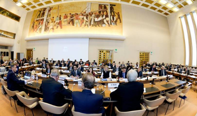 Meeting at the Palais des Nations
