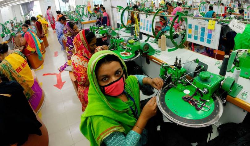 Women working in a factory