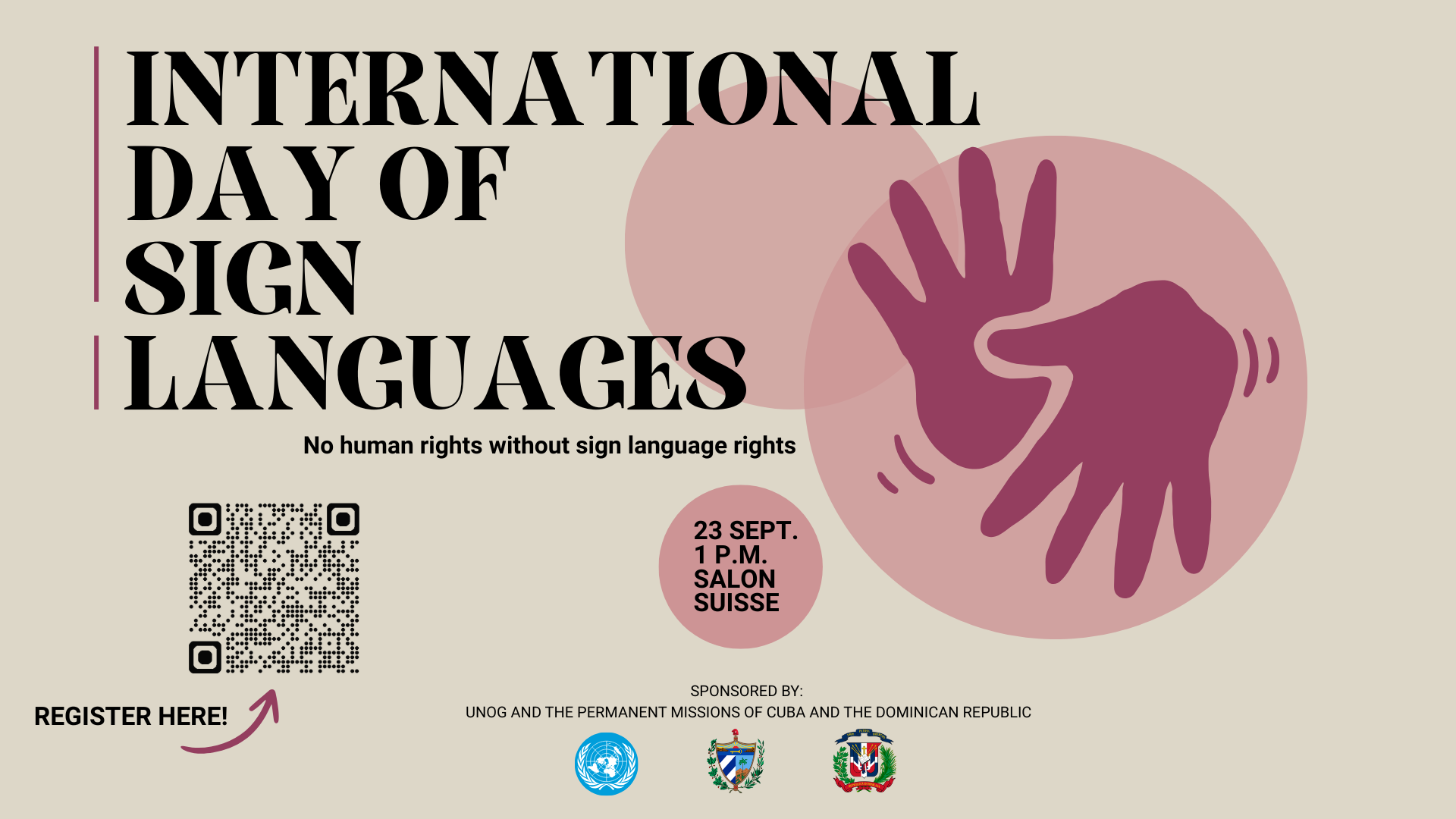 International Day of Sign Languages 2025