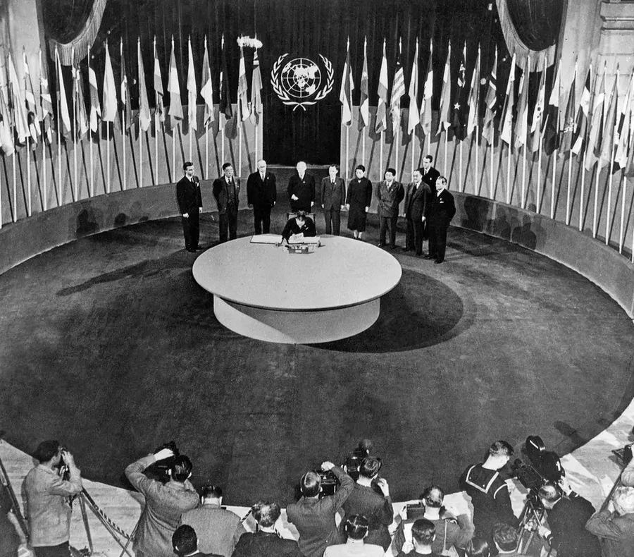 Signature of the UN Charter