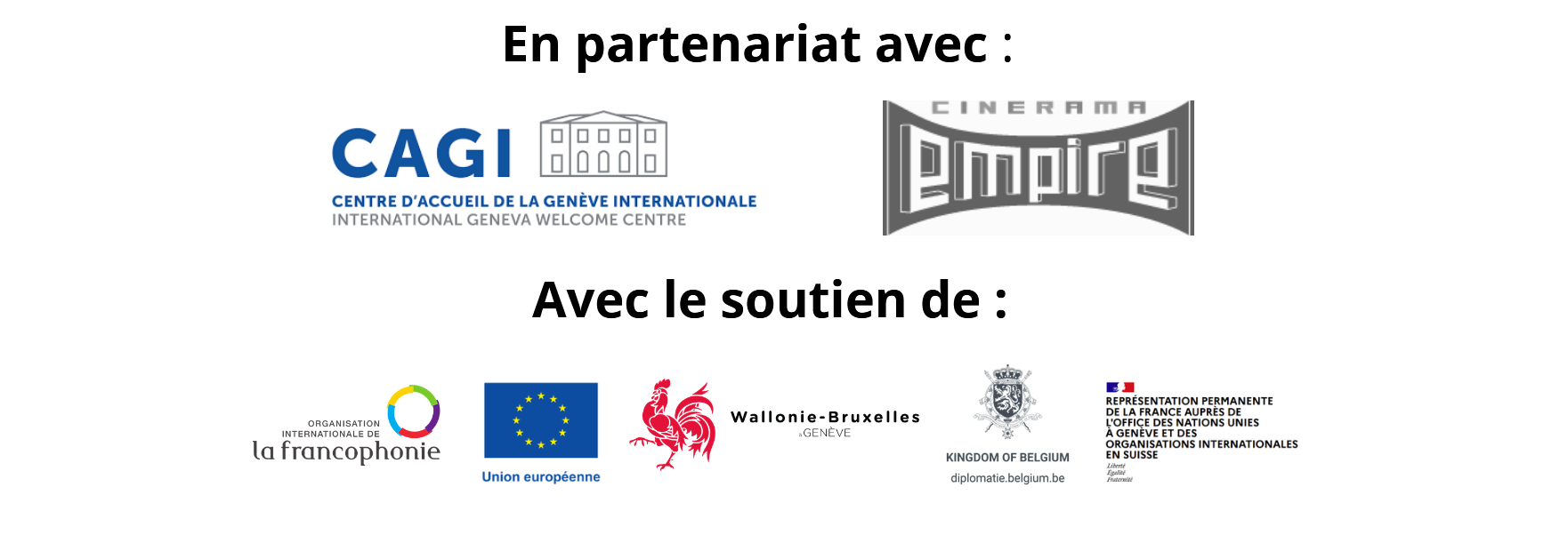 Cine Onu Muganga logos fr-