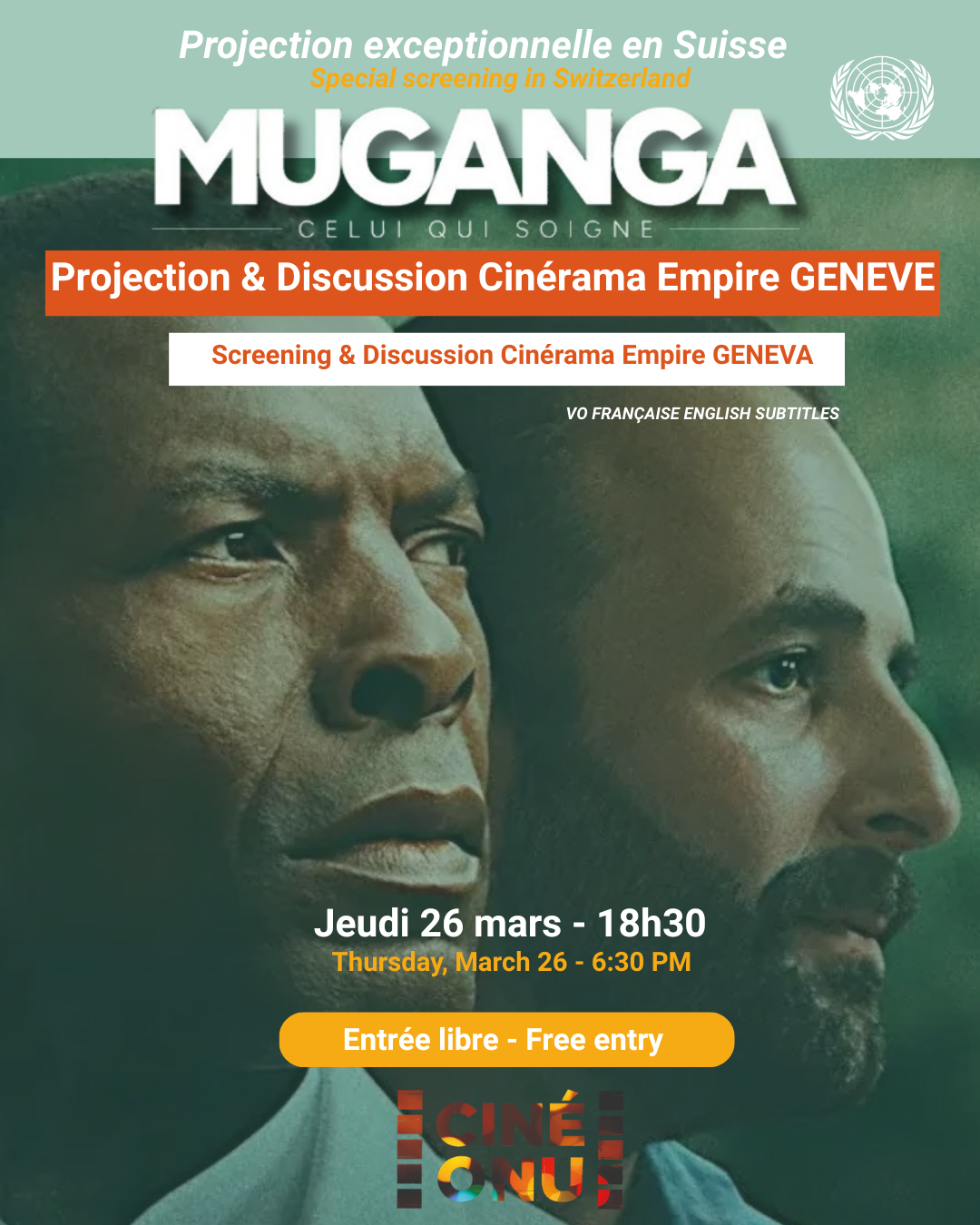 Cine ONU: Muganga - celui qui soigne