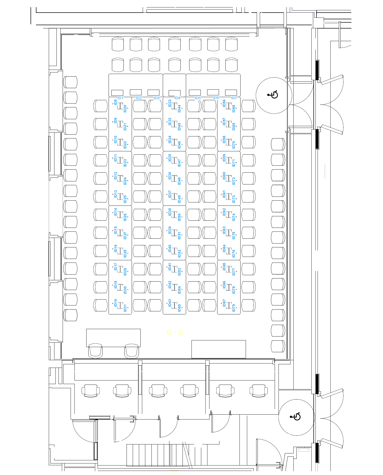 Room IX floorplan