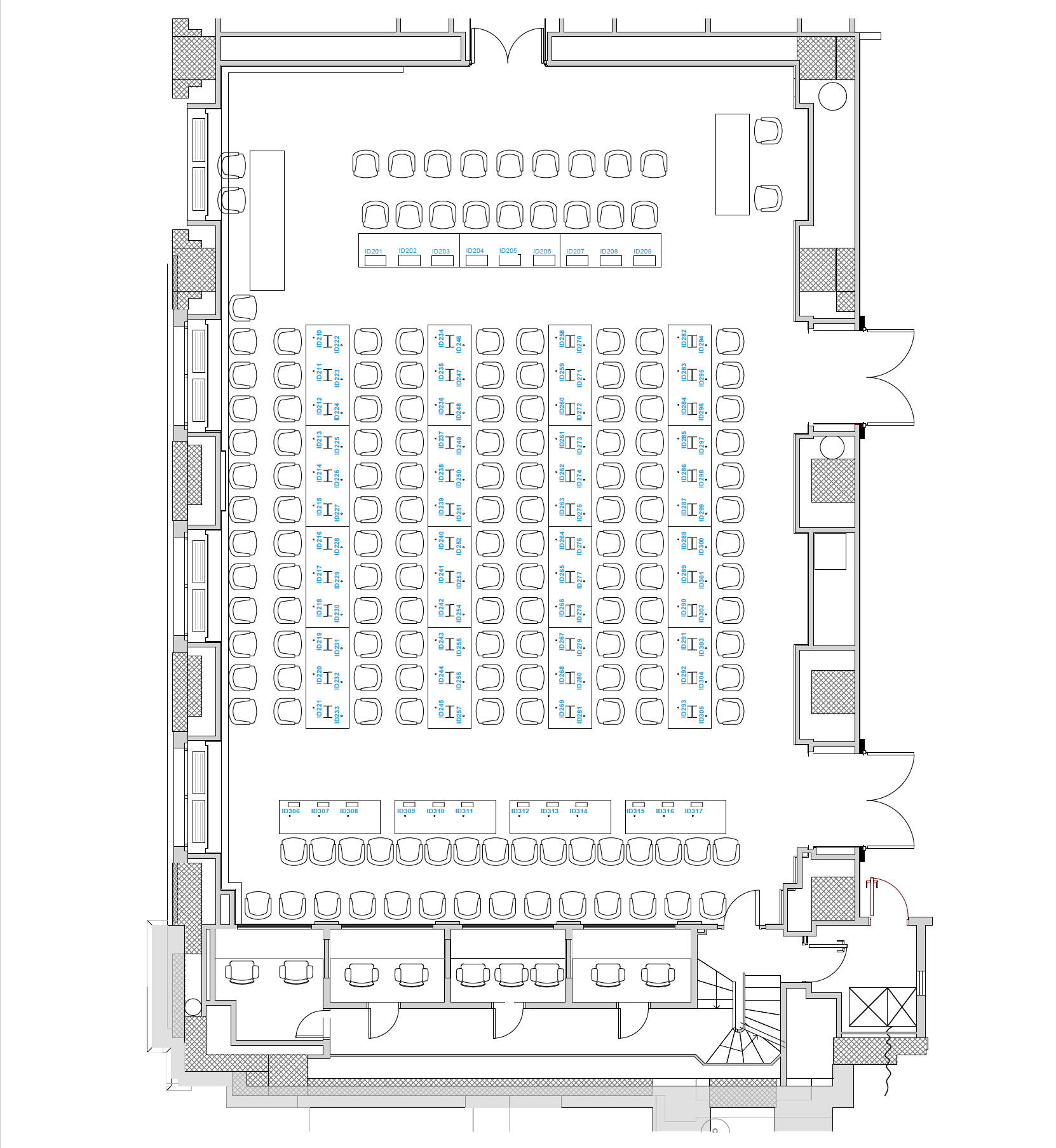 Room V floorplan