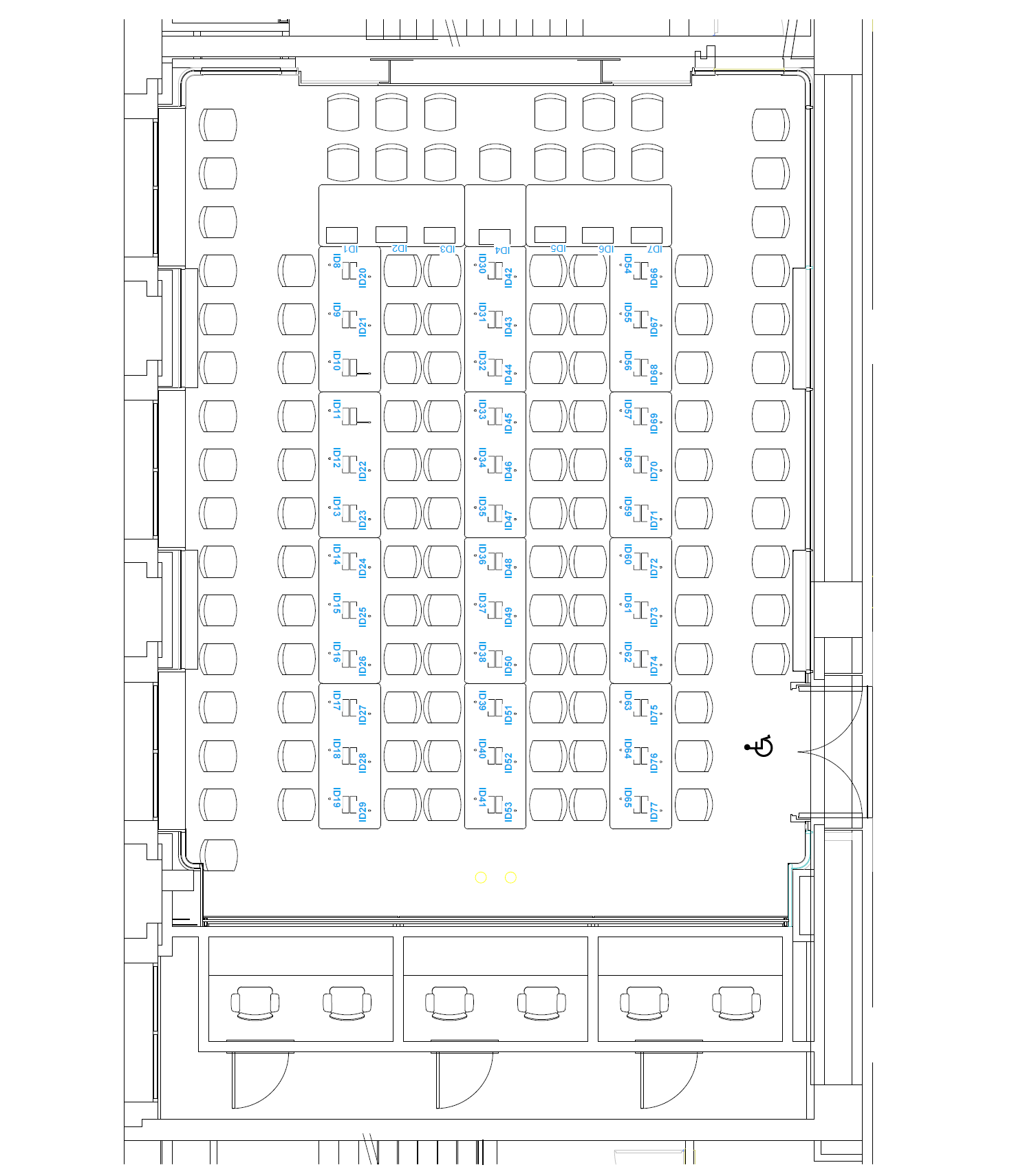 Room VIII floorplan