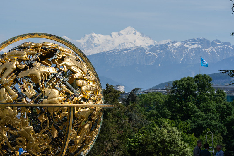 Celestial sphere after renovation in 