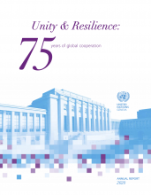 The cover page of the Annual Report