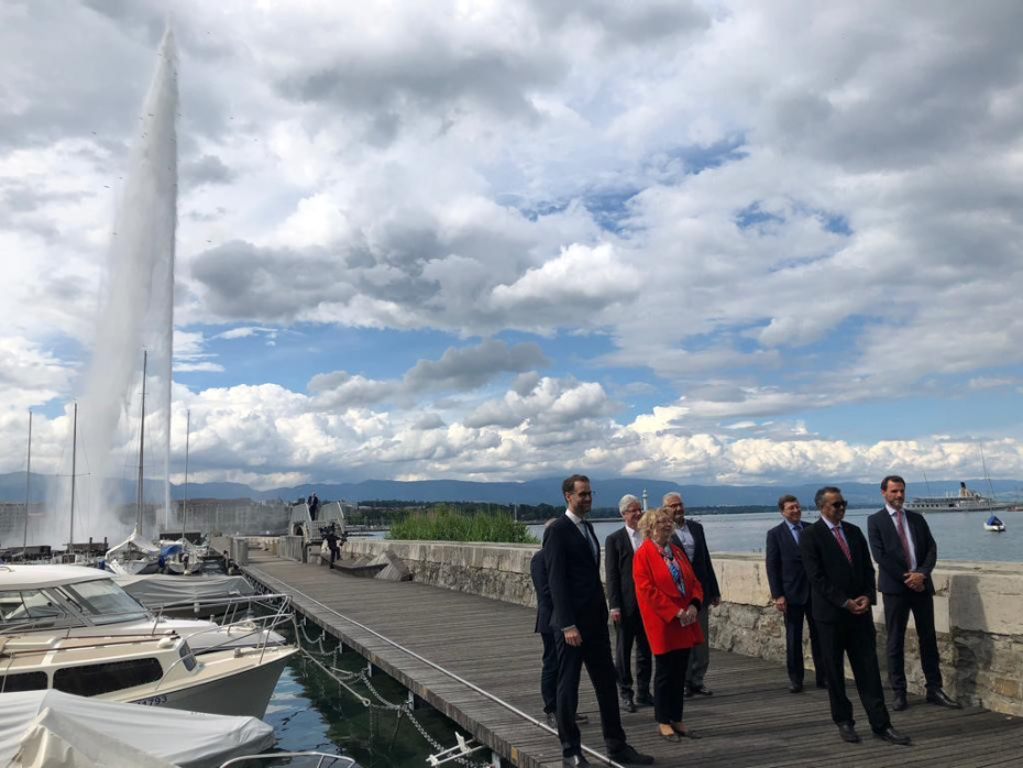 Jet d'eau in Geneva is relaunched on 11 June 2020