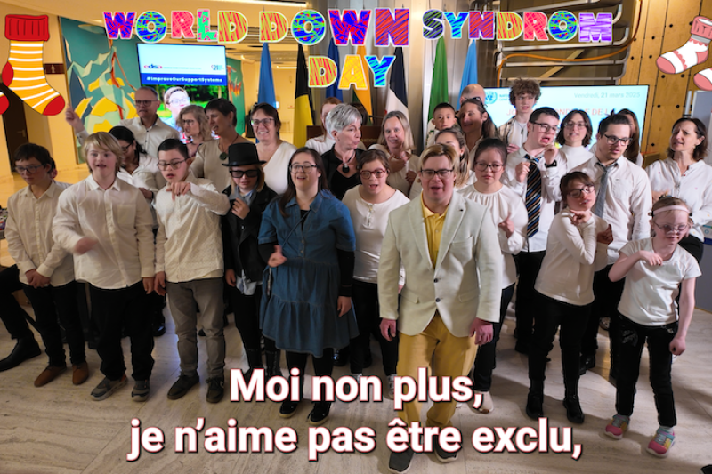 Play video for Journée mondiale de la trisomie 21 