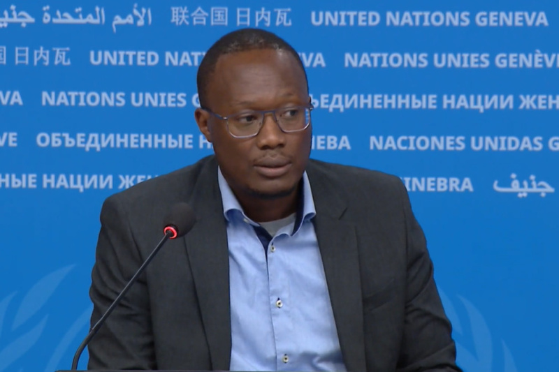 Play video for Geneva Press Briefing: WHO, OCHA, WMO, UNHCR, UNDRR, OHCHR - 23.05.25