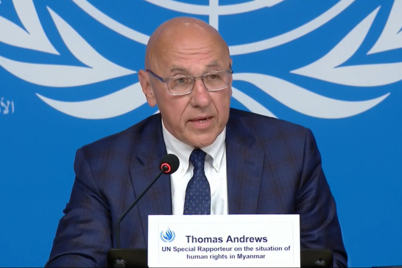 Play video for Press conference: UN Special Rapporteur on Myanmar - 25.06.25