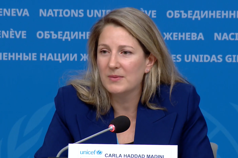 Play video for Geneva Press Briefing: WMO, UNICEF, UNDP, ICRC, WHO, OCHA - 14.10.25