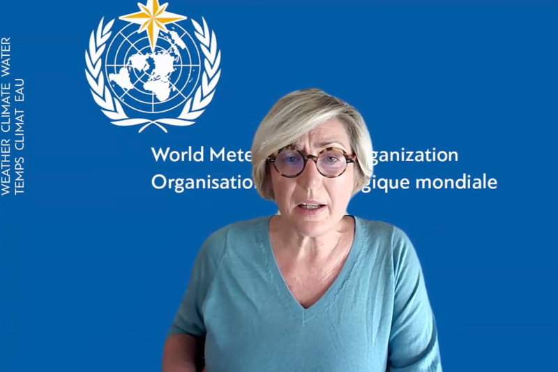 Play video for UN Geneva Press Briefing: WMO, IFRC, OCHA, WHO, UNHCR, OHCHR, UNCTAD - 28.10.25