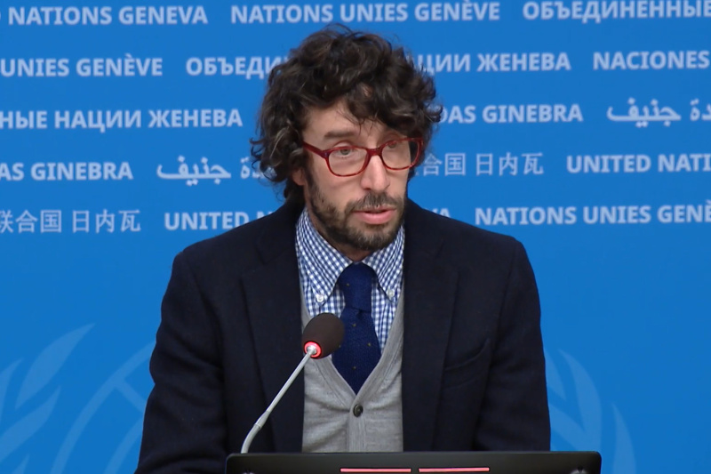 Play video for Geneva Press Briefing: UNMAS, UNHCR, OHCHR, WHO, IFRC, UNDP, UNECE - 14.11.25