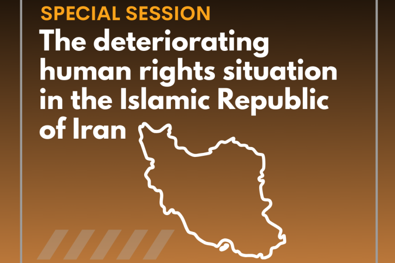 Play video for Human Rights Council - Special Session on Iran