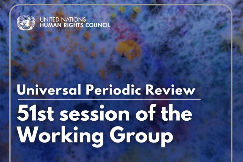 Play video for 51st Session of Universal Periodic Review (UPR)