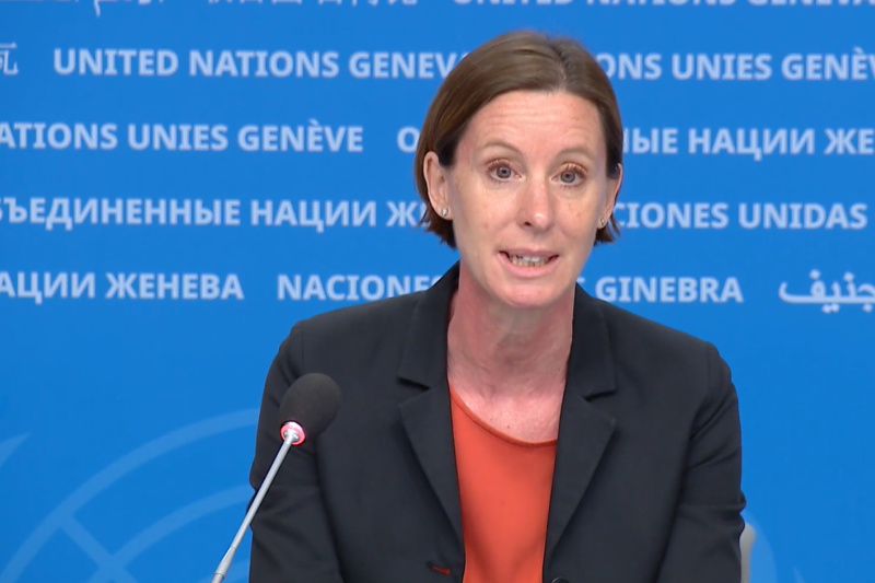 Play video for UN Geneva Press Briefing: UN WOMEN, UNHCR, UNEP, UNIS - 17.04.26