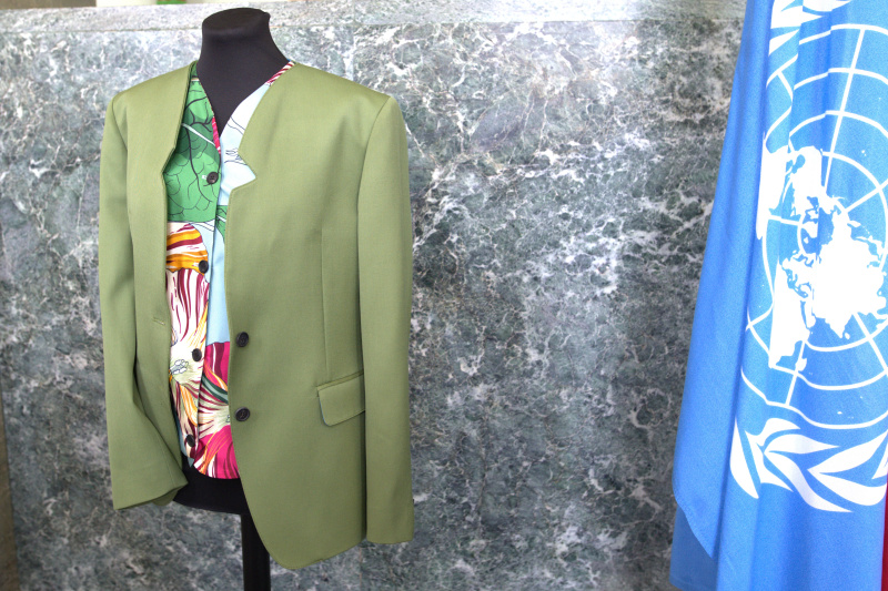 Play video for UN Geneva unveils sustainable new uniforms for tour guides