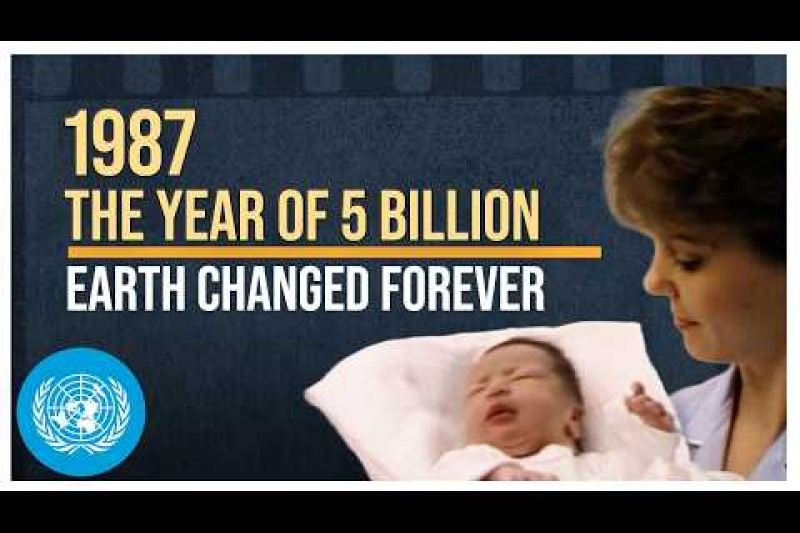 Play video for The Year the World Changed Forever: Global Population Hits 5 Billion | United Nations