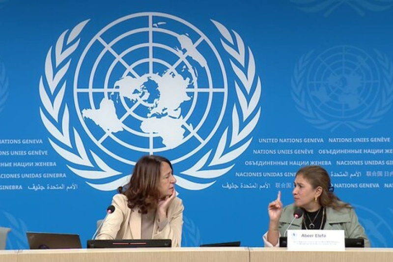 Play video for Geneva Press Briefing: UNFPA, WFP, OCHA, WHO, WMO - 21.10.25