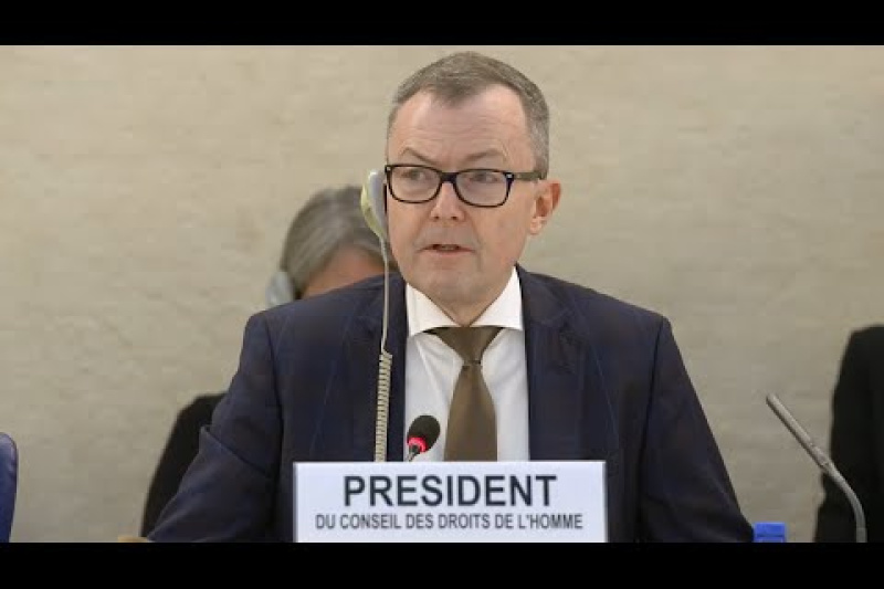 Play video for Geneva Witness | Jürg Lauber : la Suisse au service du multilatéralisme et des droits humains