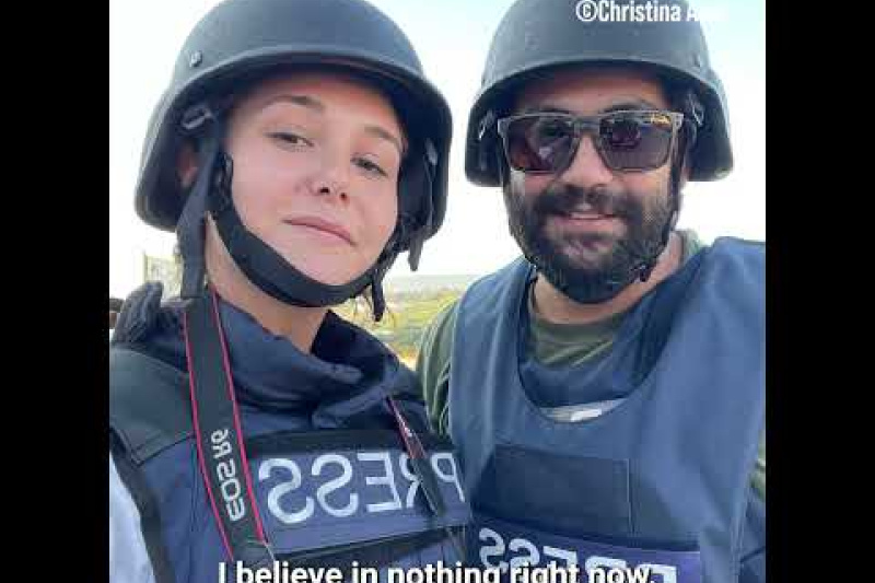 Play video for Journalists under attack: Press vests 'turning us into targets' - 16.05.25