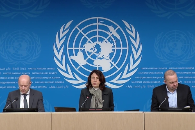 Play video for UN Geneva Press Briefing: OHCHR, OCHA, UNICEF - 09.01.2026