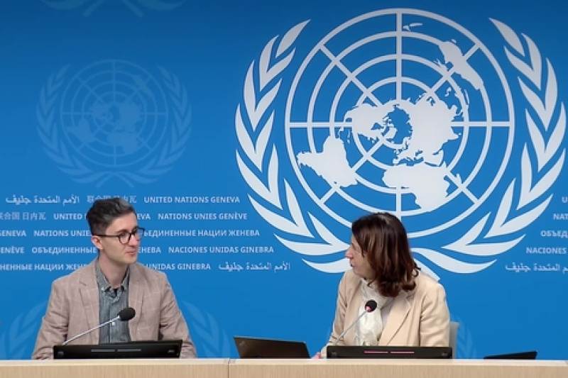 Play video for UN Geneva Press Briefing: UNHCR, IOM, FAO, WHO, UNICEF, OCHA - 19.12.25