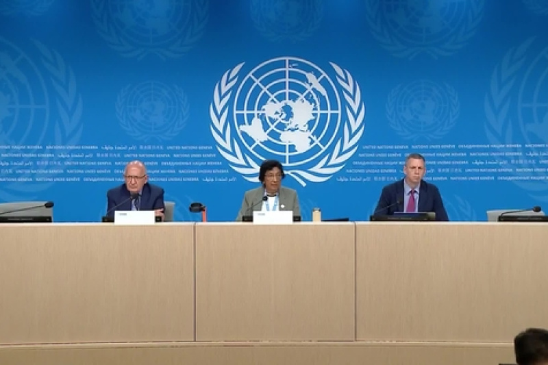 Play video for HRC - Press Conference: Commission of Inquiry on the Occupied Palestinian Territory - 18.06.25