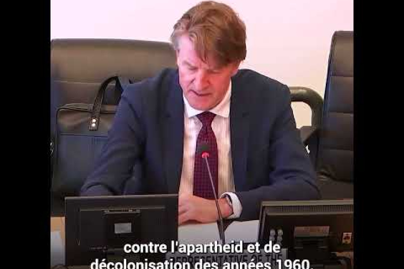 Play video for Comité pour l’élimination de la discrimination raciale débute ses travaux à l'ONU Genève - 21.04.25