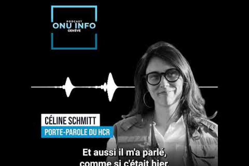 Play video for 🎙️PODCAST : ONU Info Genève reçoit Céline Schmitt, porte-parole du HCR en Syrie