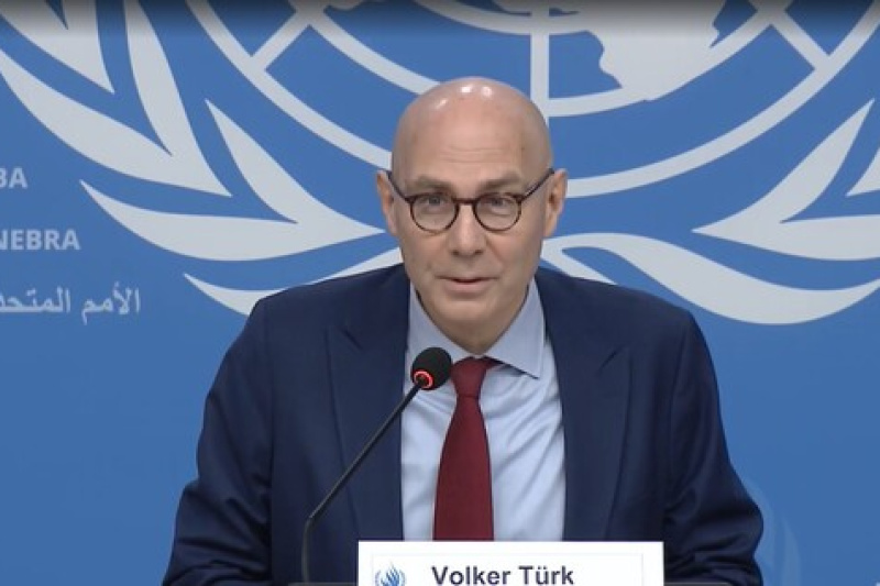 Play video for OHCHR - Press conference: Volker Türk, UN High Commissioner for Human Rights - 10.12.25