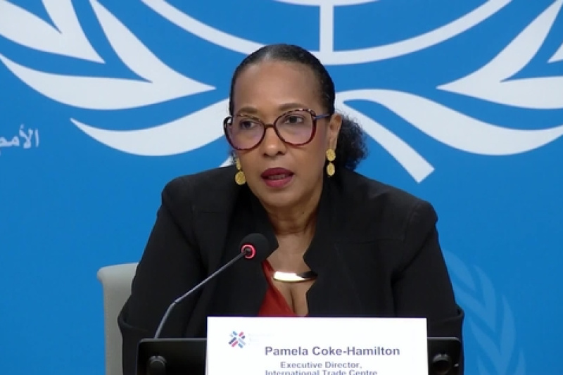 Play video for ITC - Press Briefing: State of play on impact of US tariffs - 8.07.25