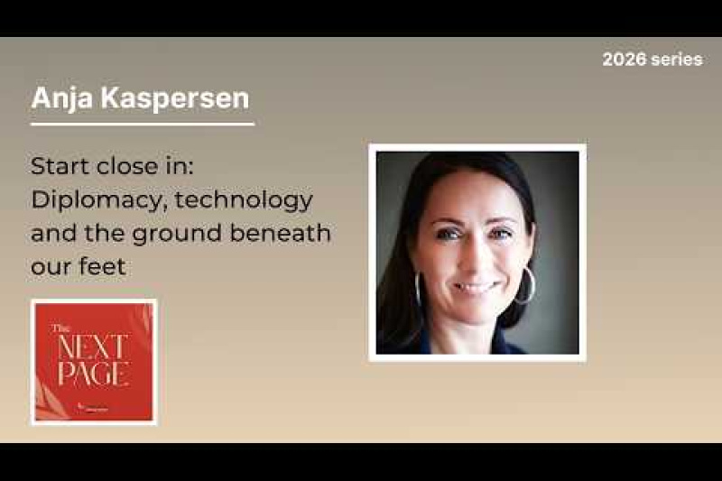 Play video for Start Close In: Diplomacy, Technology, and the Ground Beneath Our Feet - 6.03.26