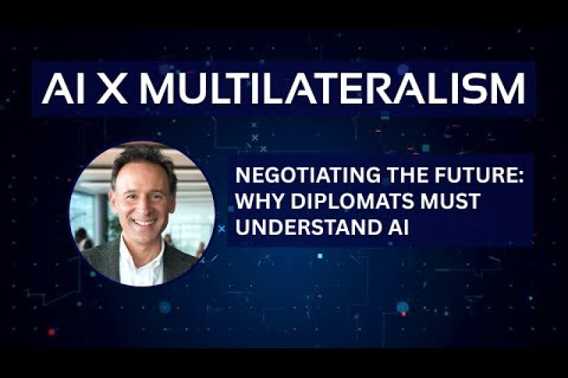 Play video for Negotiating the Future: Why Diplomats Must Understand AI | Dr. Jérôme Duberry - 1.12.25