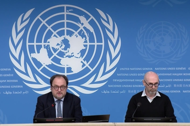 Play video for Geneva Press Briefing: UNECE, ITU, OHCHR, WHO, IFRC, WFP - 26.11.24