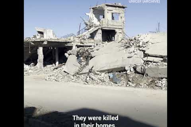 Play video for One child killed in Gaza every day since October 2025 ceasefire, reports UNICEF - 19.06.26