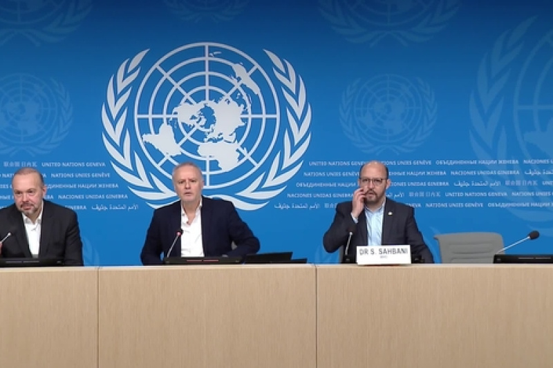 Play video for UN Press Briefing Geneva: UNICEF, WHO, OCHA, OHCHR - 10.02.26