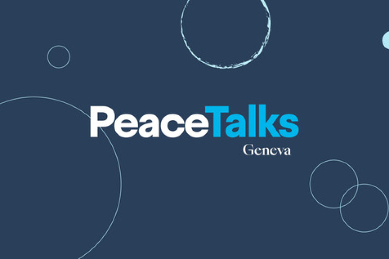 Play video for Geneva Peace Talks 2025 - Act Now for a Peaceful World.